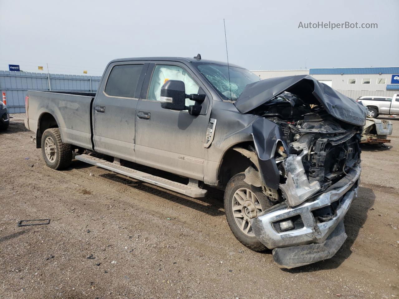 2019 Ford F350 Super Duty Gray vin: 1FT8W3BT7KEE96902