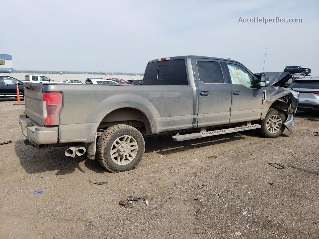 2019 Ford F350 Super Duty Gray vin: 1FT8W3BT7KEE96902