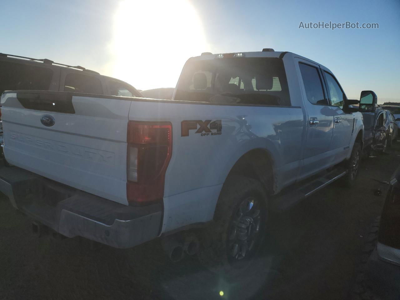 2020 Ford F350 Super Duty White vin: 1FT8W3BT7LEC67699