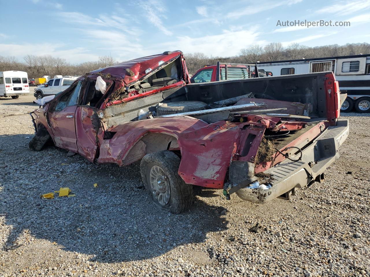 2020 Ford F350 Super Duty Maroon vin: 1FT8W3BT7LEE32568