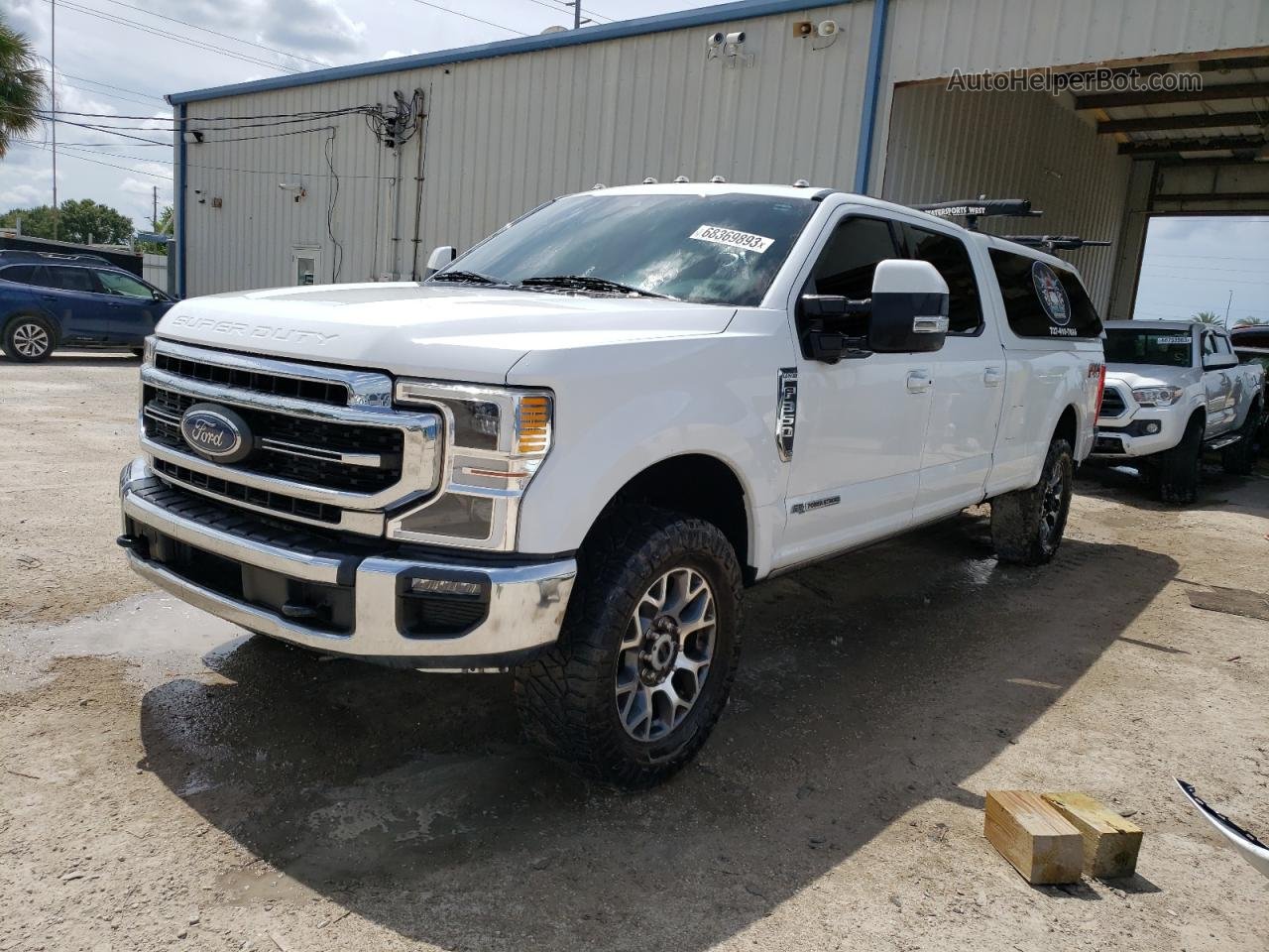 2020 Ford F350 Super Duty White vin: 1FT8W3BT7LEE42114