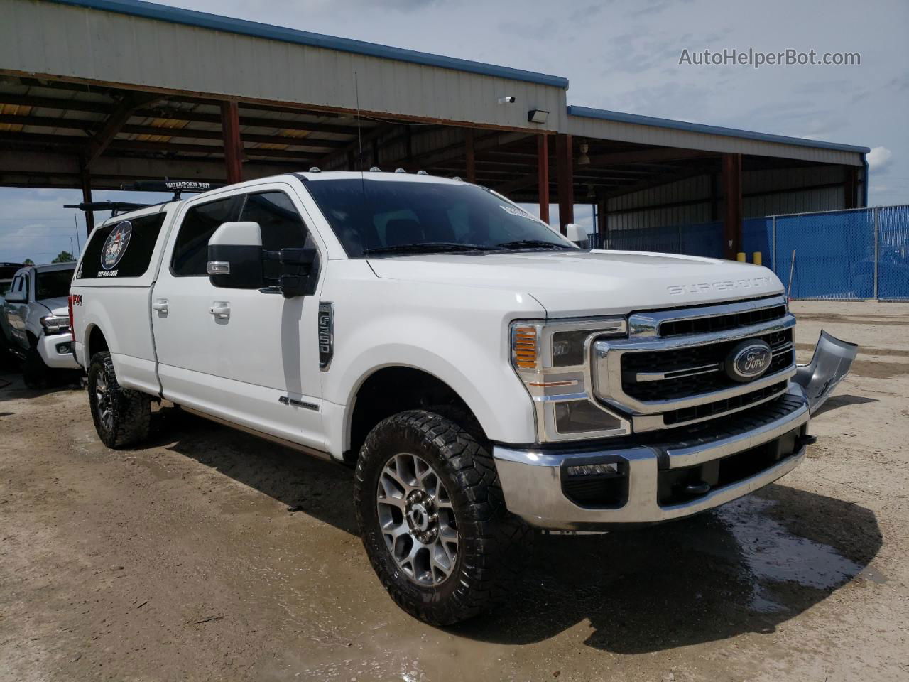 2020 Ford F350 Super Duty White vin: 1FT8W3BT7LEE42114