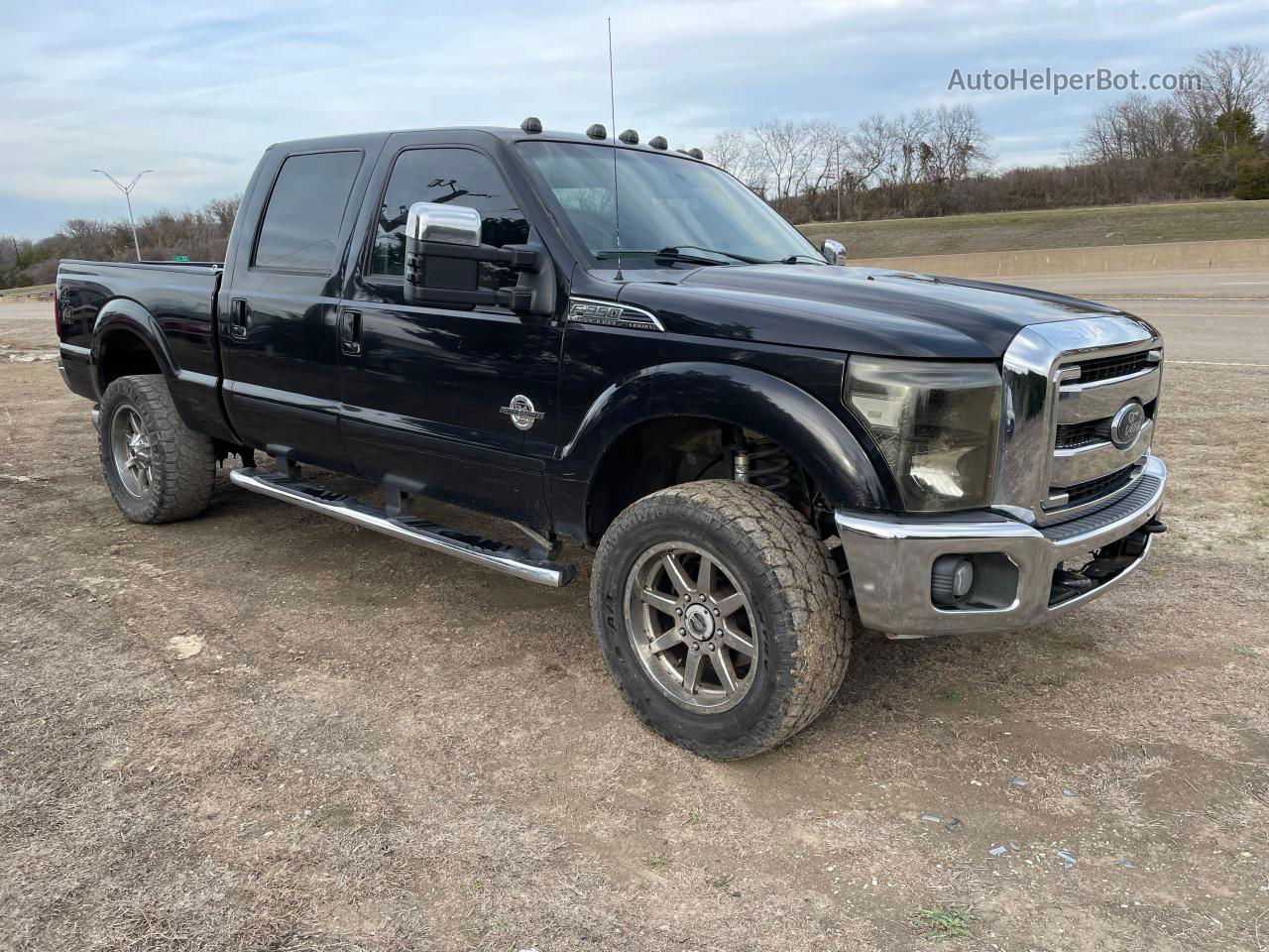 2014 Ford F350 Super Duty Черный vin: 1FT8W3BT8EEB04658