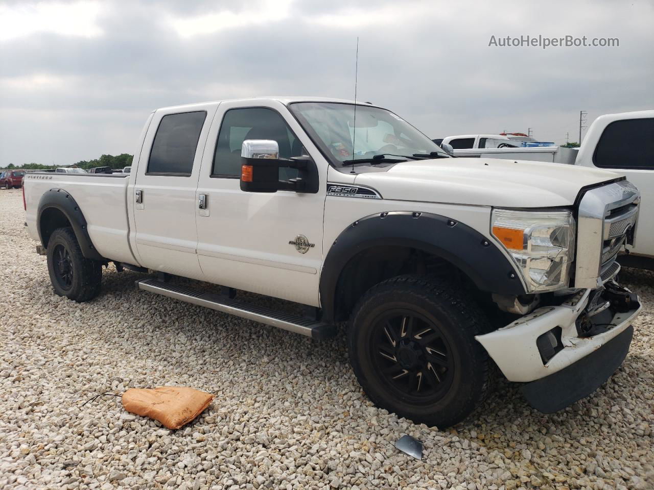 2016 Ford F350 Super Duty White vin: 1FT8W3BT8GEB59792