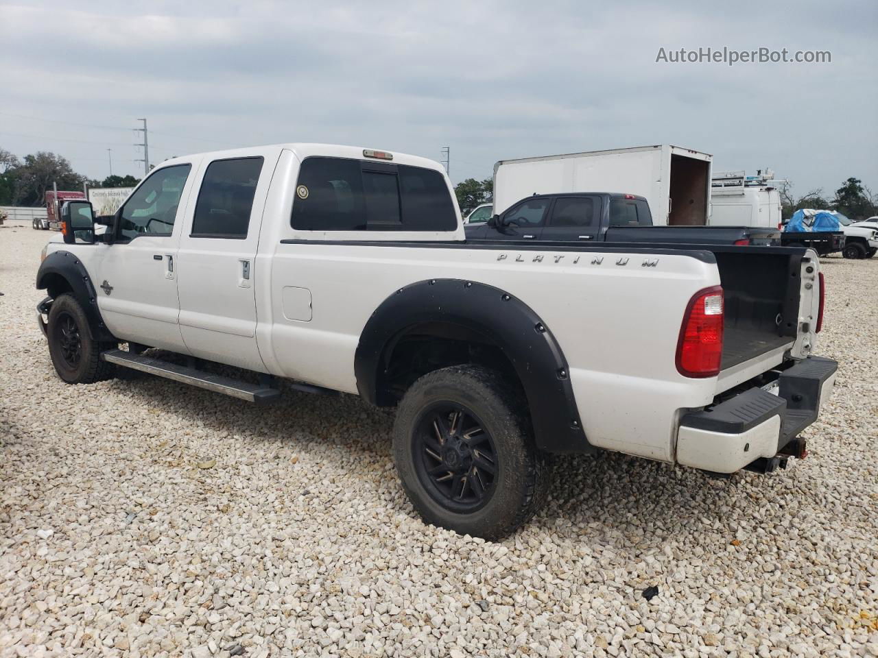 2016 Ford F350 Super Duty White vin: 1FT8W3BT8GEB59792