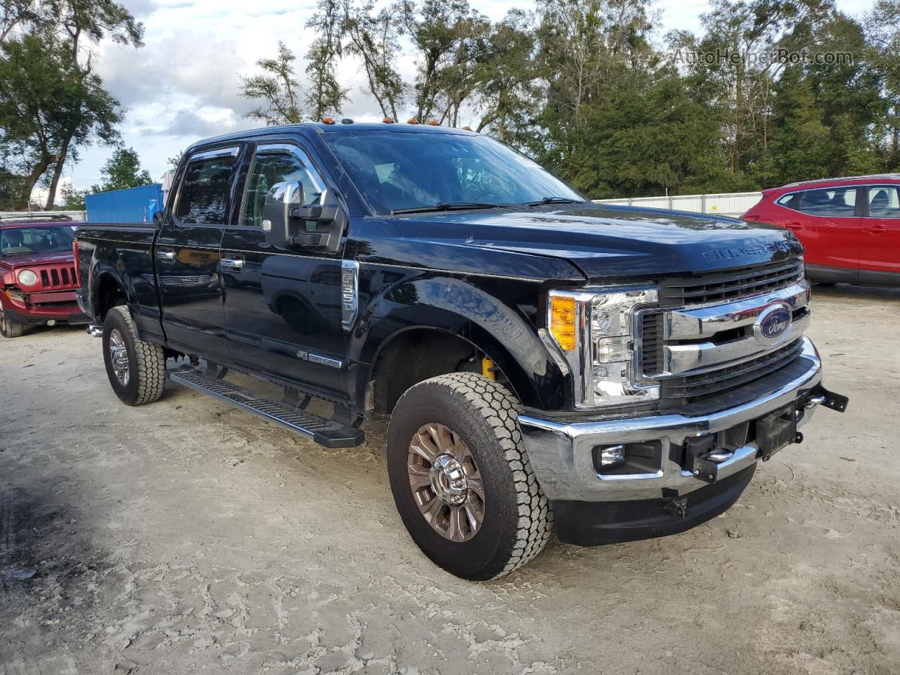 2017 Ford F350 Super Duty Blue vin: 1FT8W3BT8HED55412