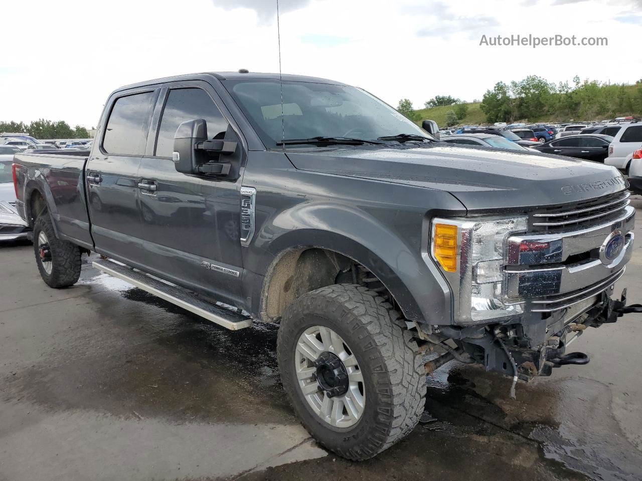 2017 Ford F350 Super Duty Угольный vin: 1FT8W3BT8HEF48093