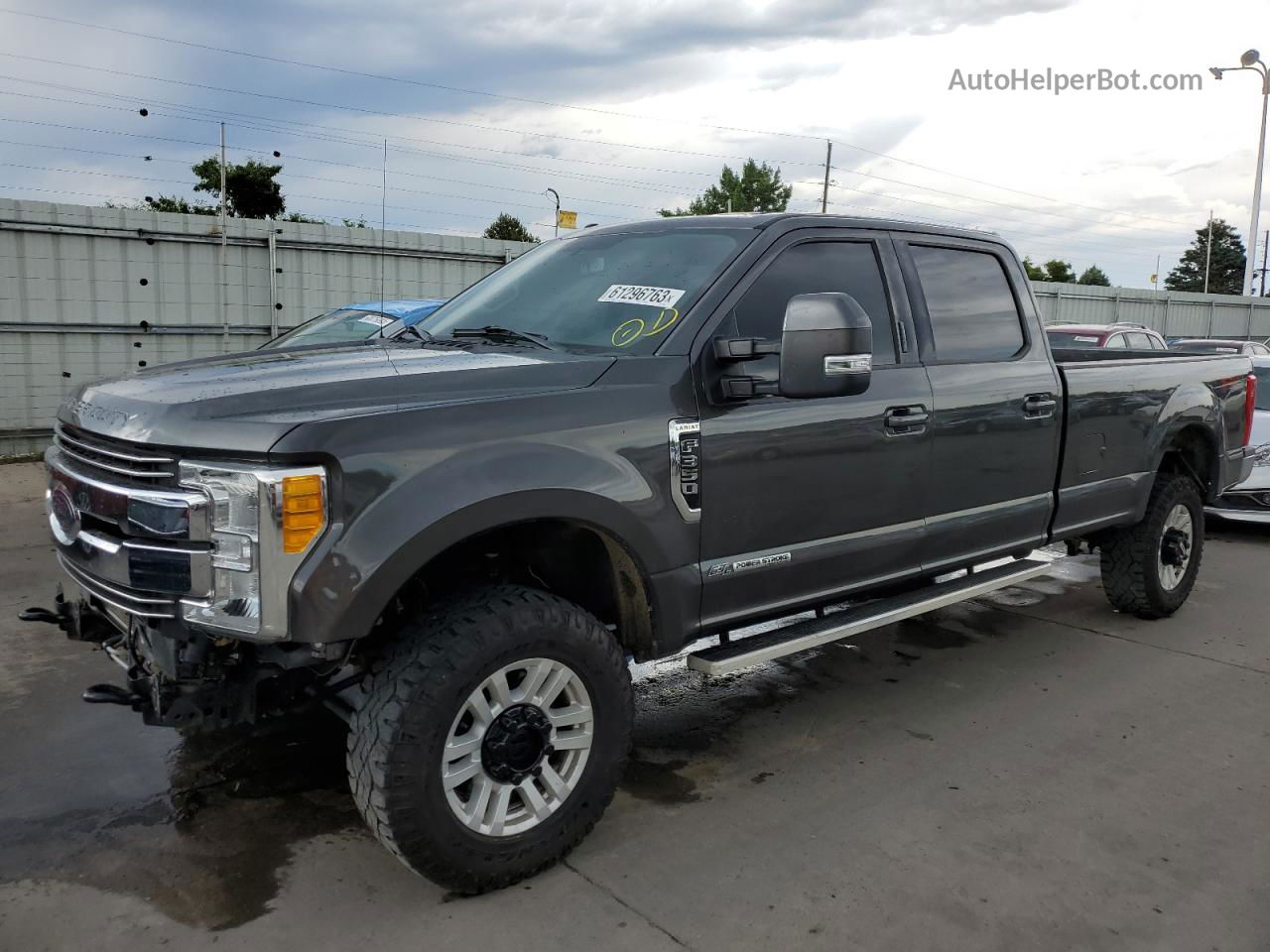 2017 Ford F350 Super Duty Charcoal vin: 1FT8W3BT8HEF48093