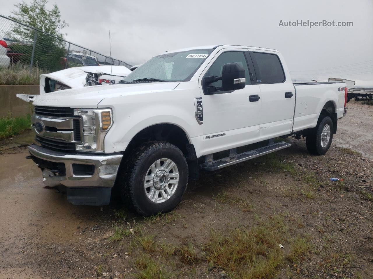 2019 Ford F350 Super Duty Белый vin: 1FT8W3BT8KEF65466