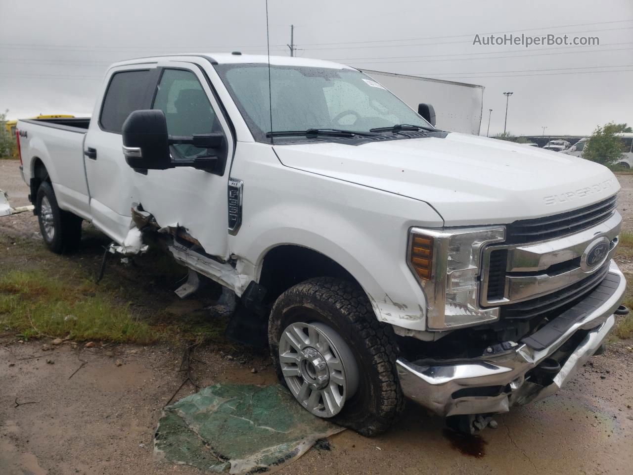 2019 Ford F350 Super Duty Белый vin: 1FT8W3BT8KEF65466