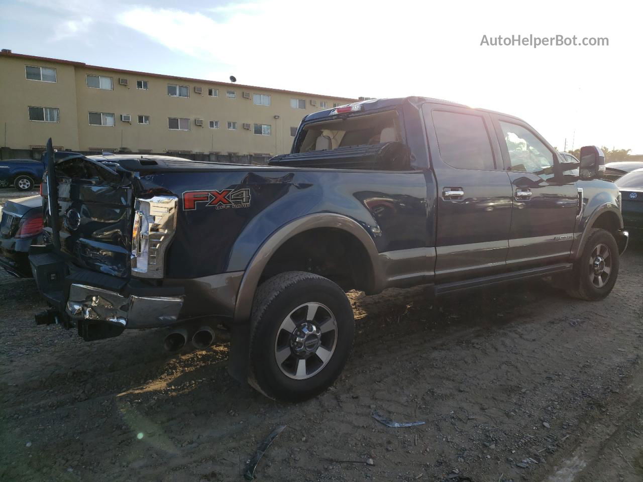 2019 Ford F350 Super Duty Blue vin: 1FT8W3BT8KEG01222