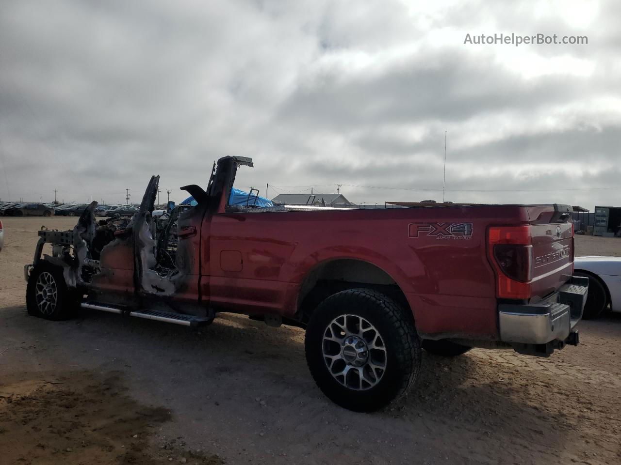 2020 Ford F350 Super Duty Red vin: 1FT8W3BT8LEC10041