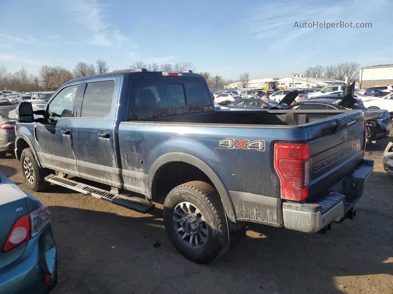 2020 Ford F350 Super Duty Blue vin: 1FT8W3BT8LED51644