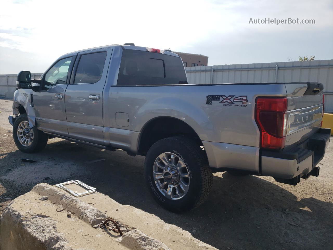 2020 Ford F350 Super Duty Silver vin: 1FT8W3BT8LED56584