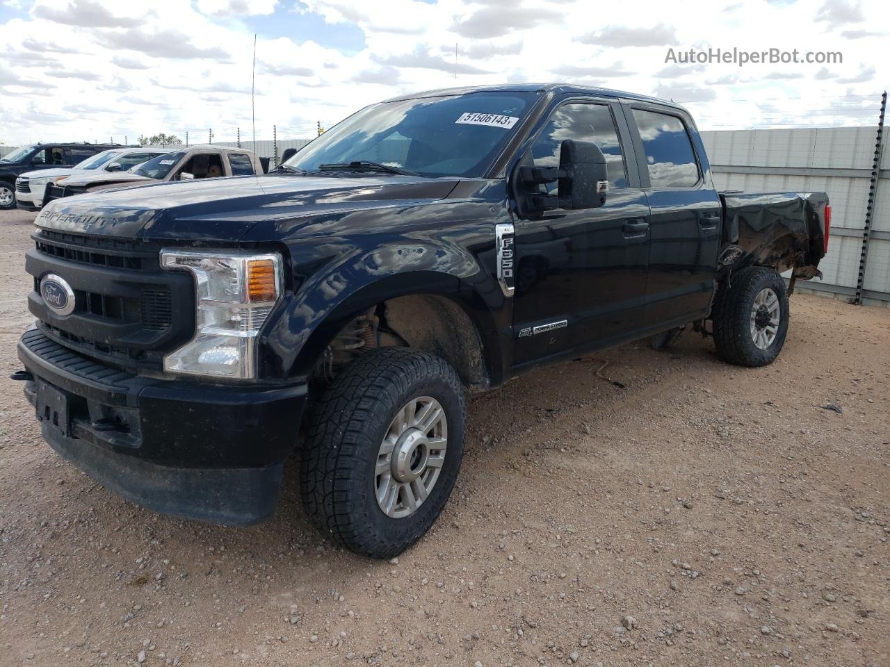 2020 Ford F350 Super Duty Черный vin: 1FT8W3BT8LEE44146