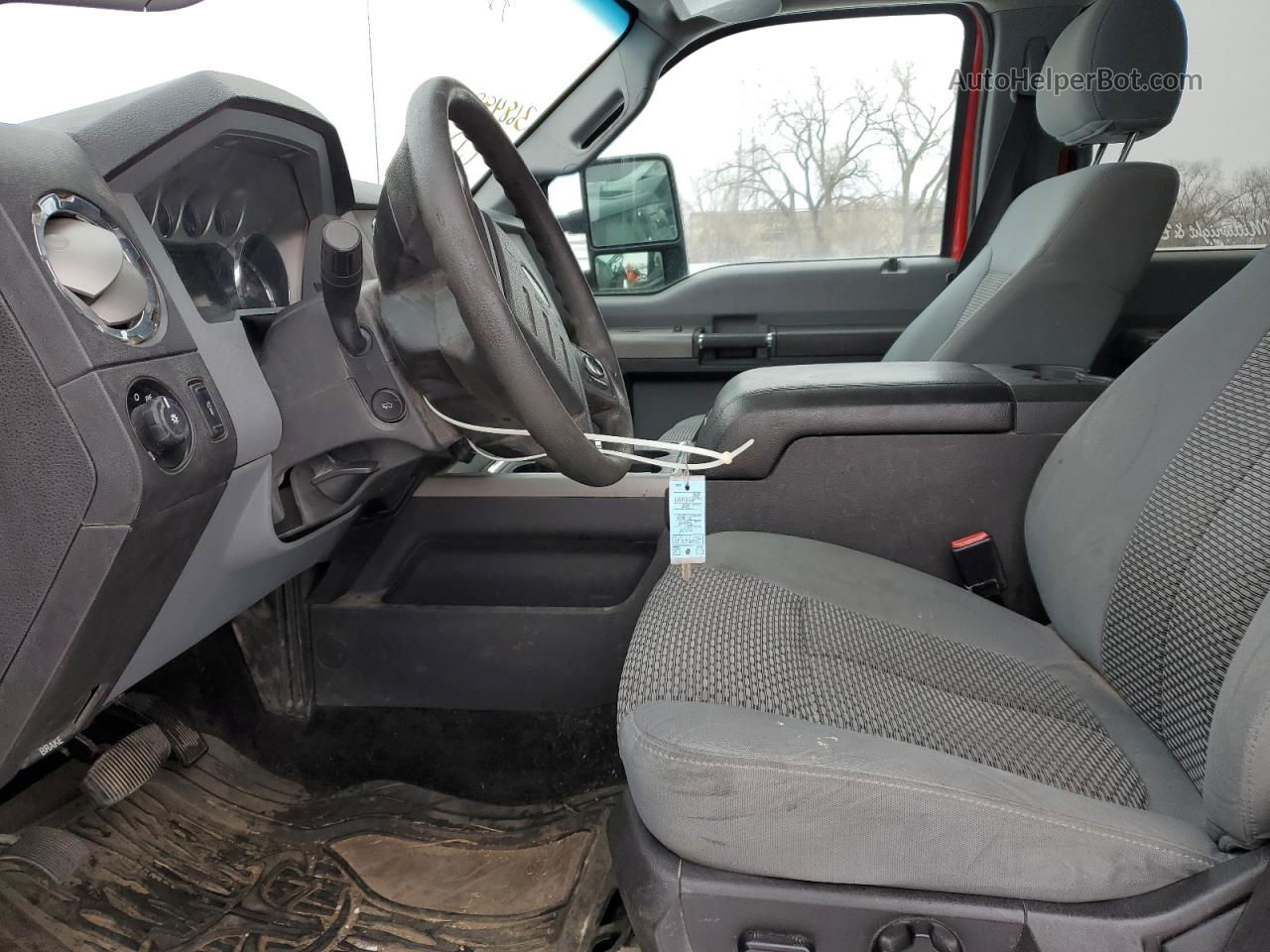 2014 Ford F350 Super Duty Красный vin: 1FT8W3BT9EEA53669