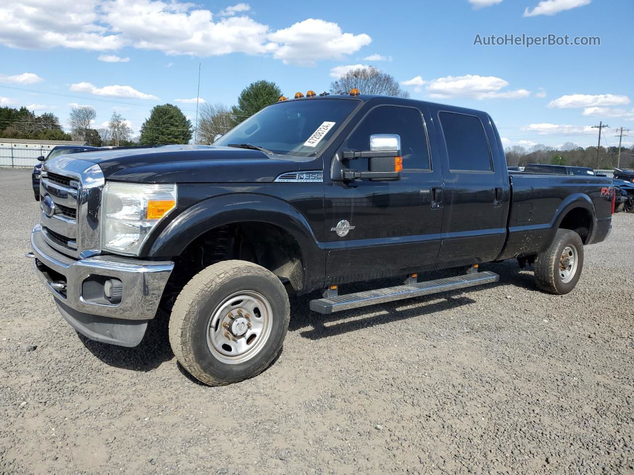 2014 Ford F350 Super Duty Black vin: 1FT8W3BT9EEA95971