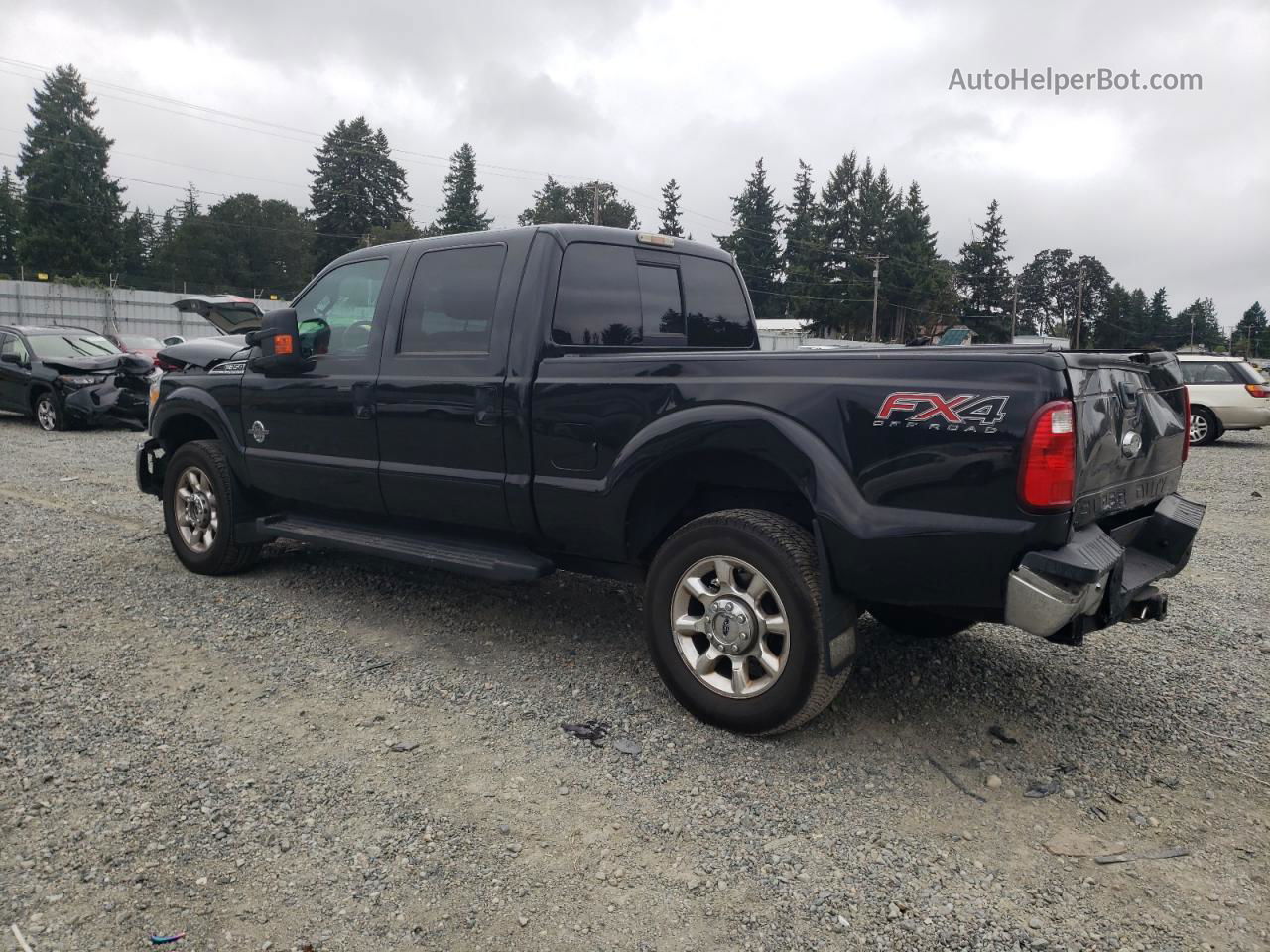 2014 Ford F350 Super Duty Черный vin: 1FT8W3BT9EEB10517