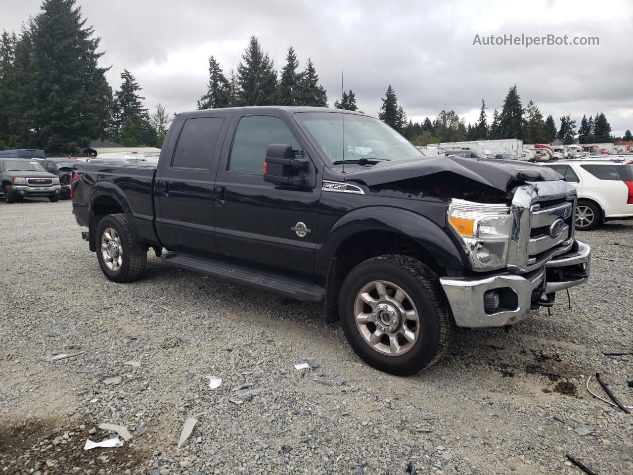 2014 Ford F350 Super Duty Черный vin: 1FT8W3BT9EEB10517