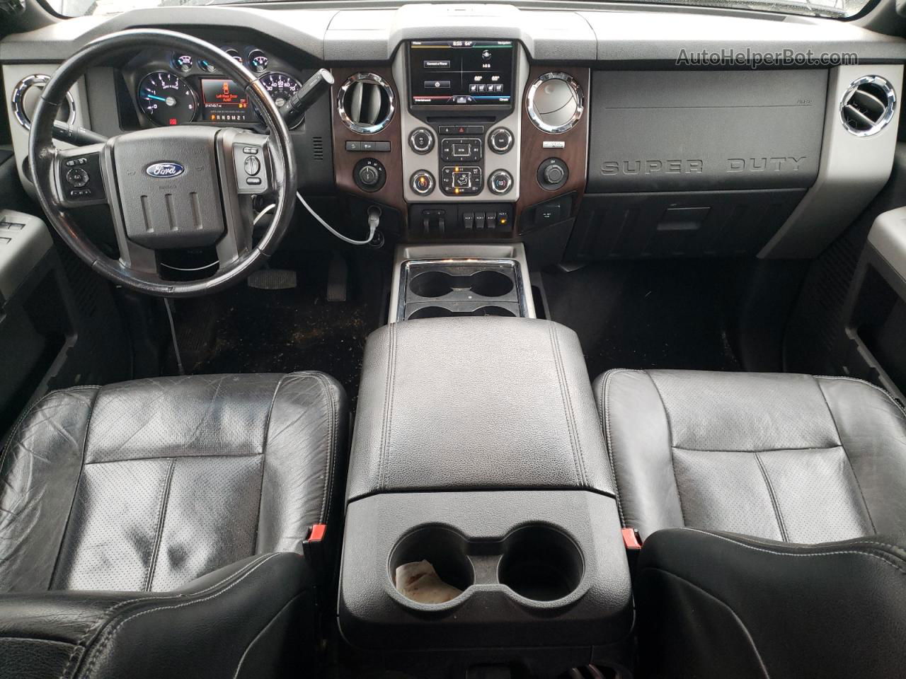 2014 Ford F350 Super Duty Черный vin: 1FT8W3BT9EEB10517