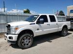 2014 Ford F350 Super Duty White vin: 1FT8W3BT9EEB78137