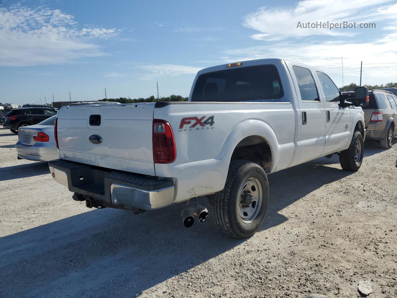 2016 Ford F350 Super Duty White vin: 1FT8W3BT9GEC11172