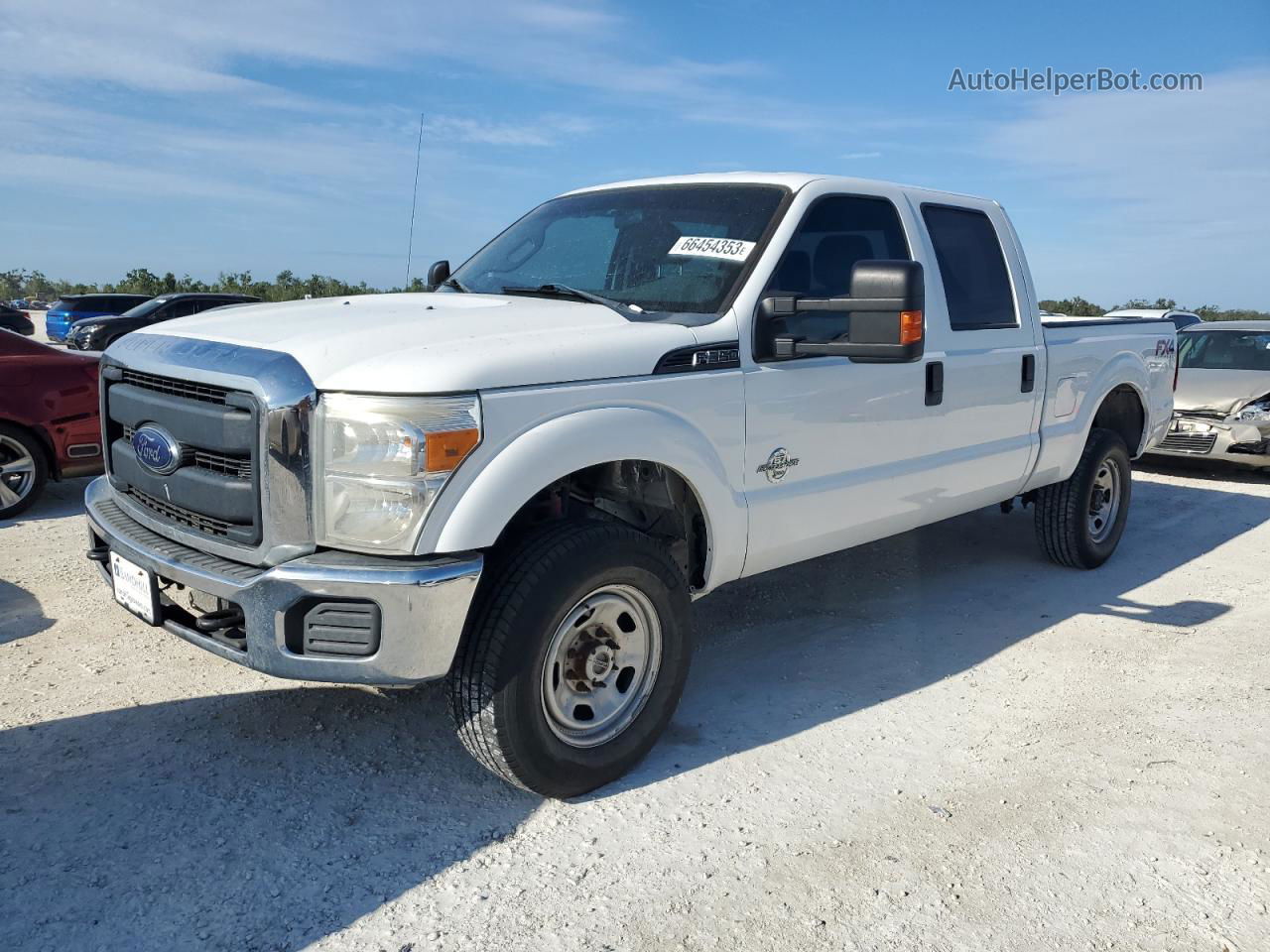 2016 Ford F350 Super Duty White vin: 1FT8W3BT9GEC11172