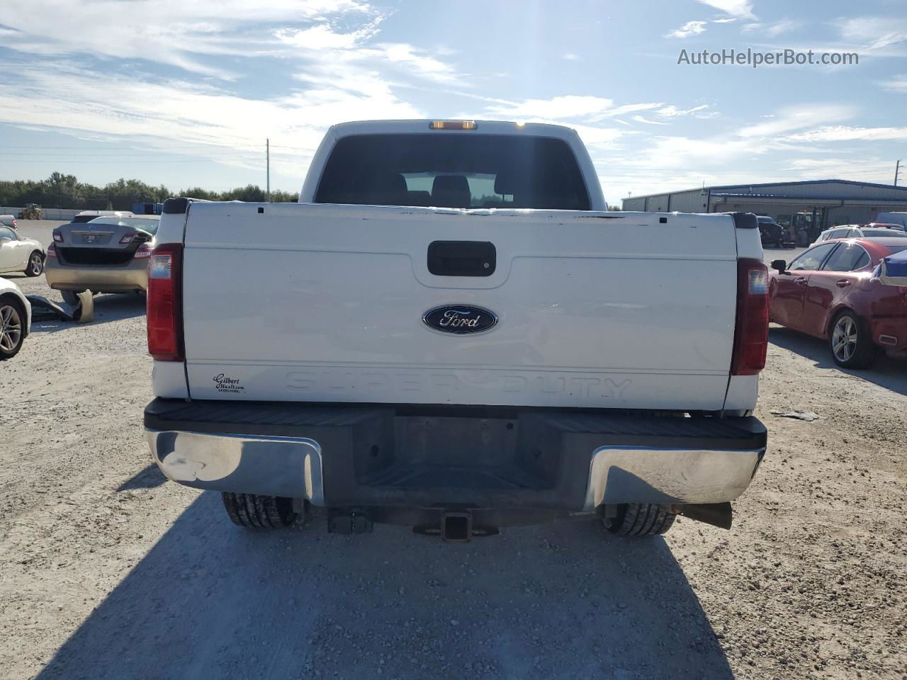 2016 Ford F350 Super Duty White vin: 1FT8W3BT9GEC11172