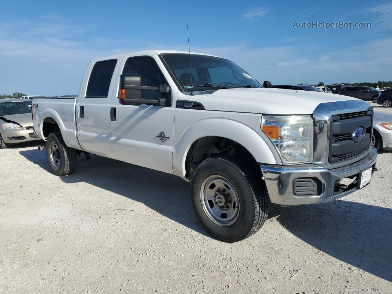 2016 Ford F350 Super Duty White vin: 1FT8W3BT9GEC11172