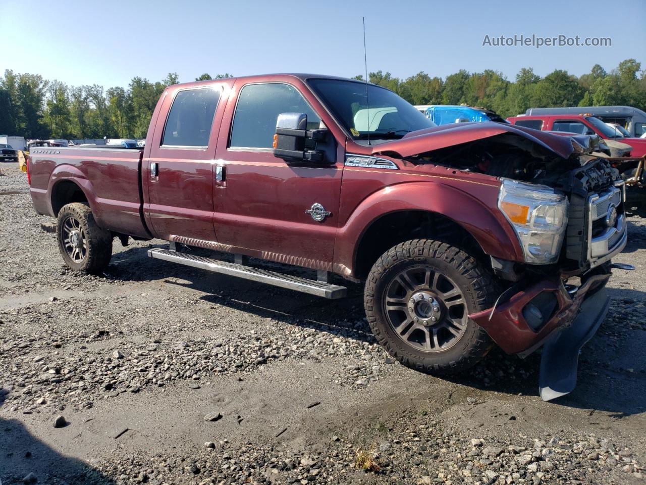 2016 Ford F350 Super Duty Brown vin: 1FT8W3BT9GEC80251