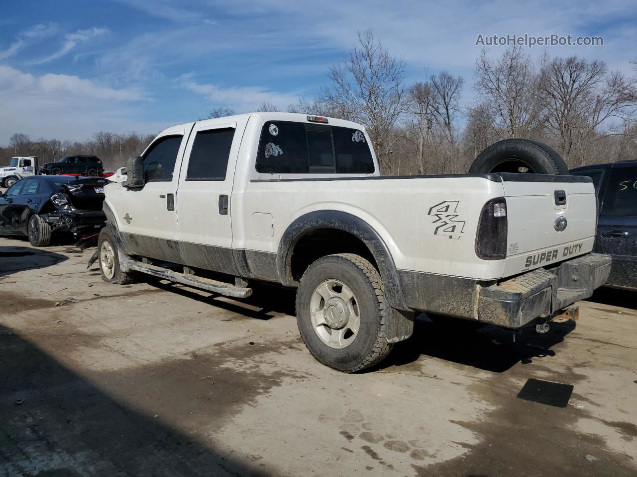 2016 Ford F350 Super Duty Белый vin: 1FT8W3BT9GEC94005