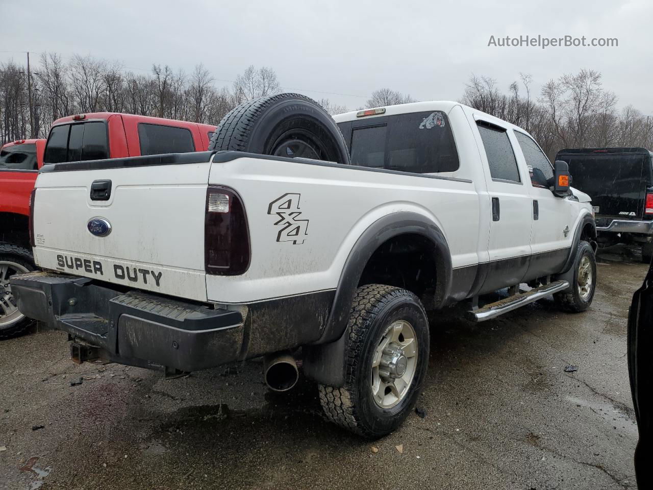 2016 Ford F350 Super Duty White vin: 1FT8W3BT9GEC94005