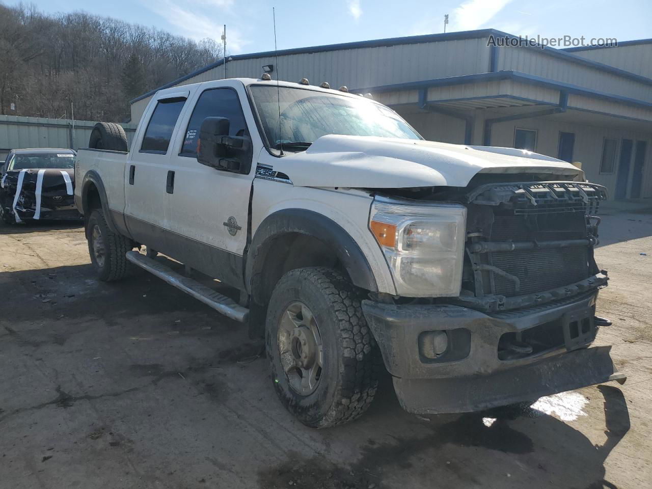 2016 Ford F350 Super Duty White vin: 1FT8W3BT9GEC94005