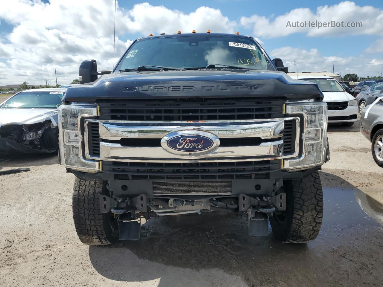 2017 Ford F350 Super Duty Black vin: 1FT8W3BT9HEB98442