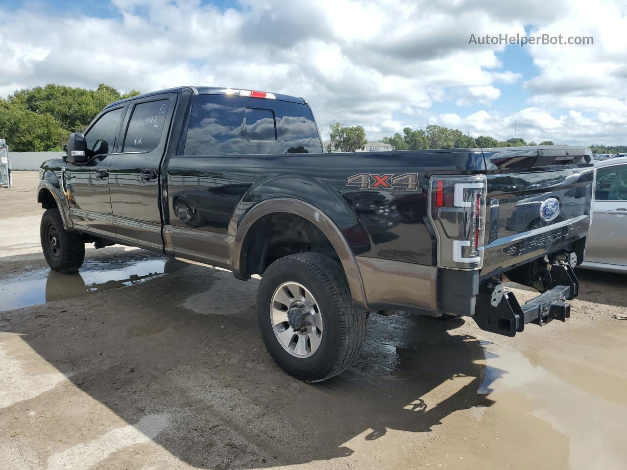 2017 Ford F350 Super Duty Black vin: 1FT8W3BT9HEB98442