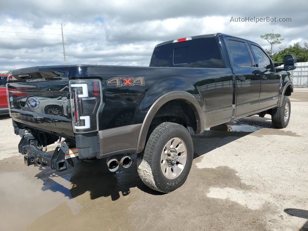 2017 Ford F350 Super Duty Black vin: 1FT8W3BT9HEB98442