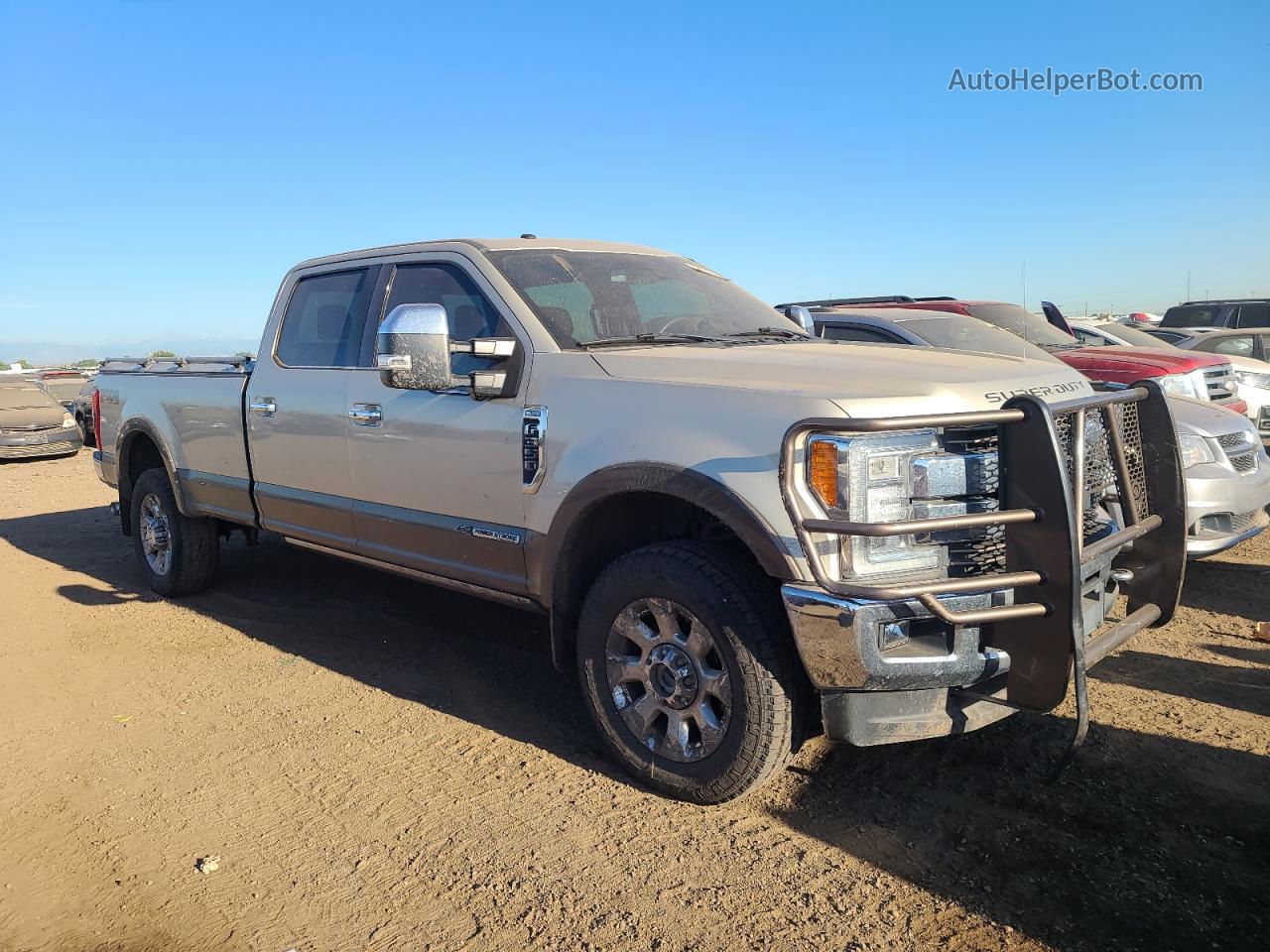 2017 Ford F350 Super Duty Tan vin: 1FT8W3BT9HEE32594