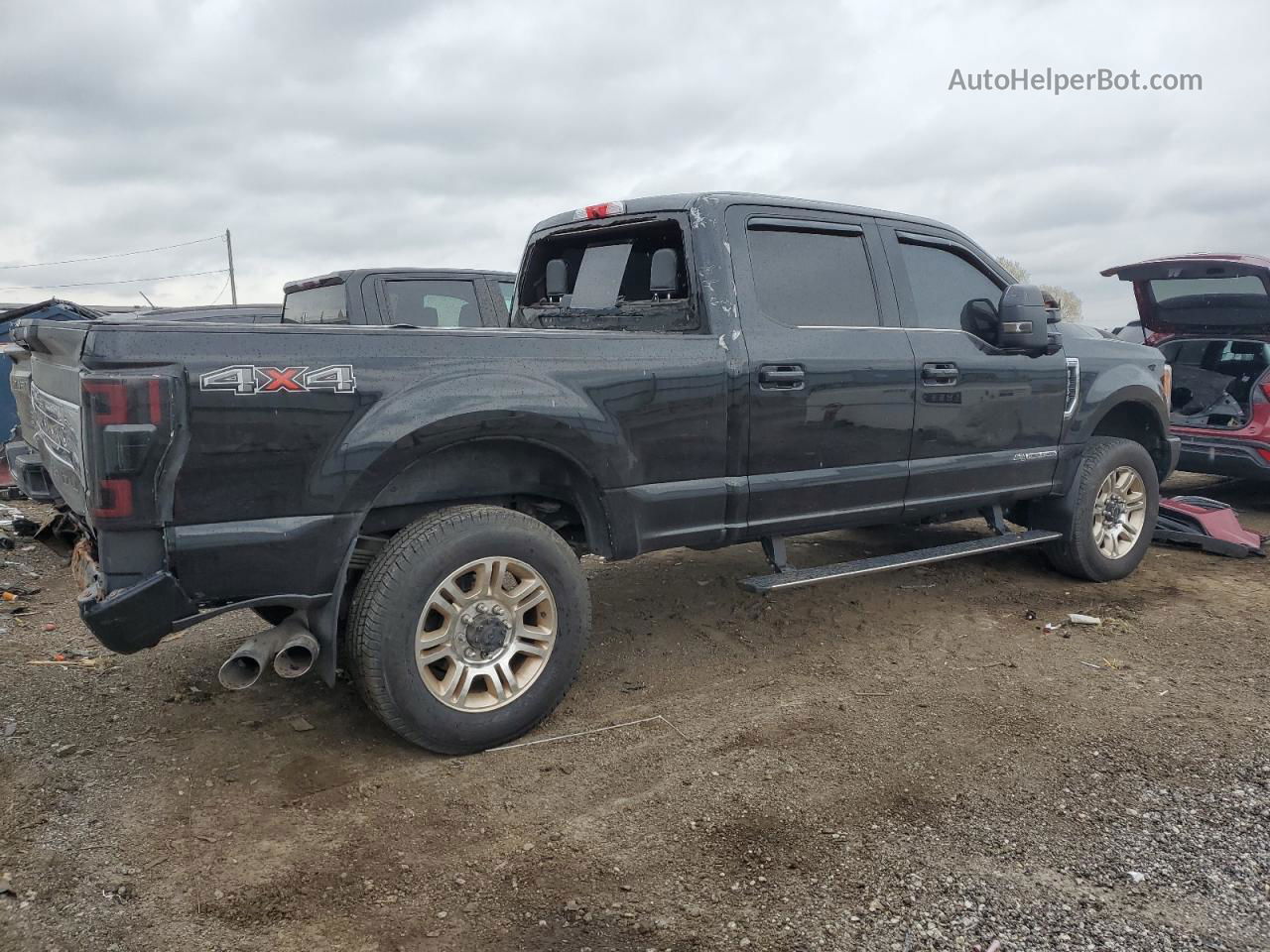 2017 Ford F350 Super Duty Black vin: 1FT8W3BT9HEE83108