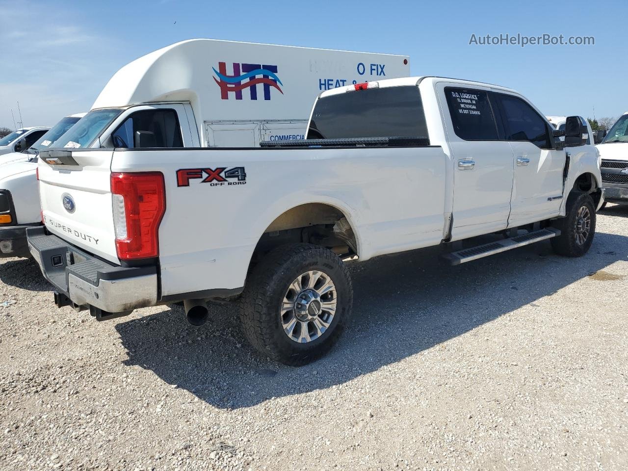 2017 Ford F350 Super Duty White vin: 1FT8W3BT9HEF34879