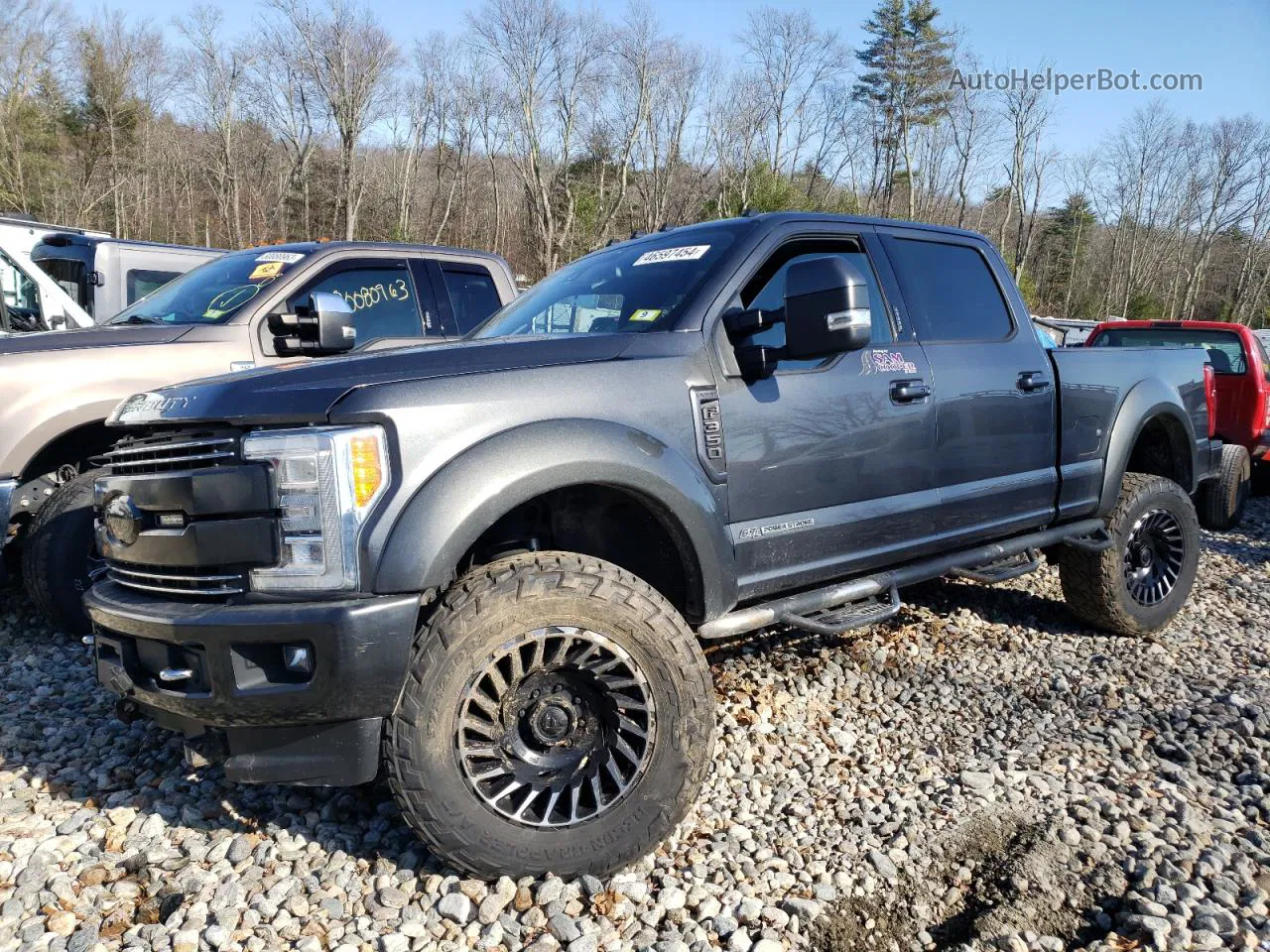 2017 Ford F350 Super Duty Gray vin: 1FT8W3BT9HEF41508