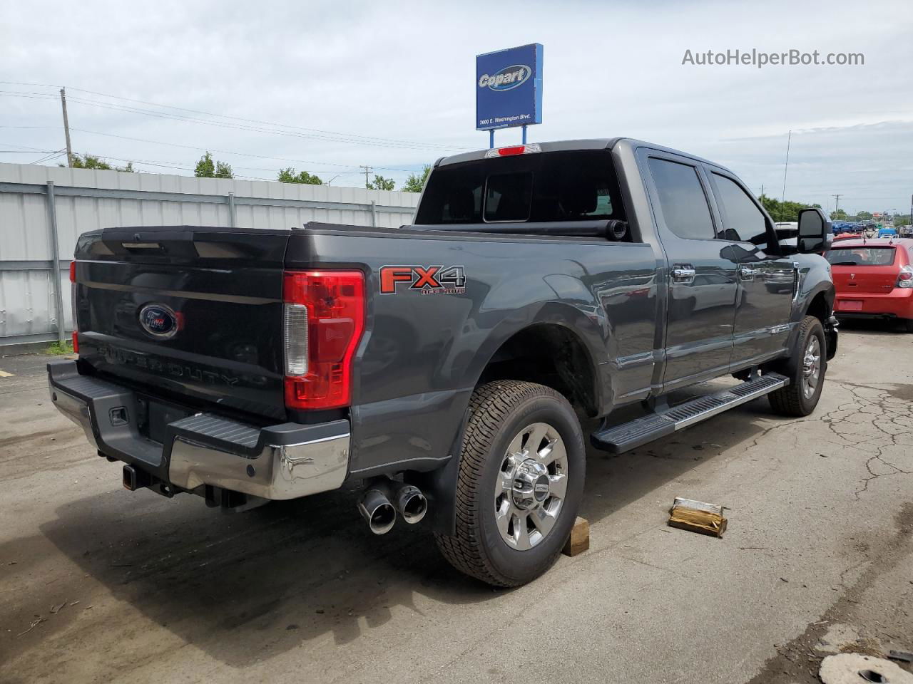 2019 Ford F350 Super Duty Gray vin: 1FT8W3BT9KEC04988