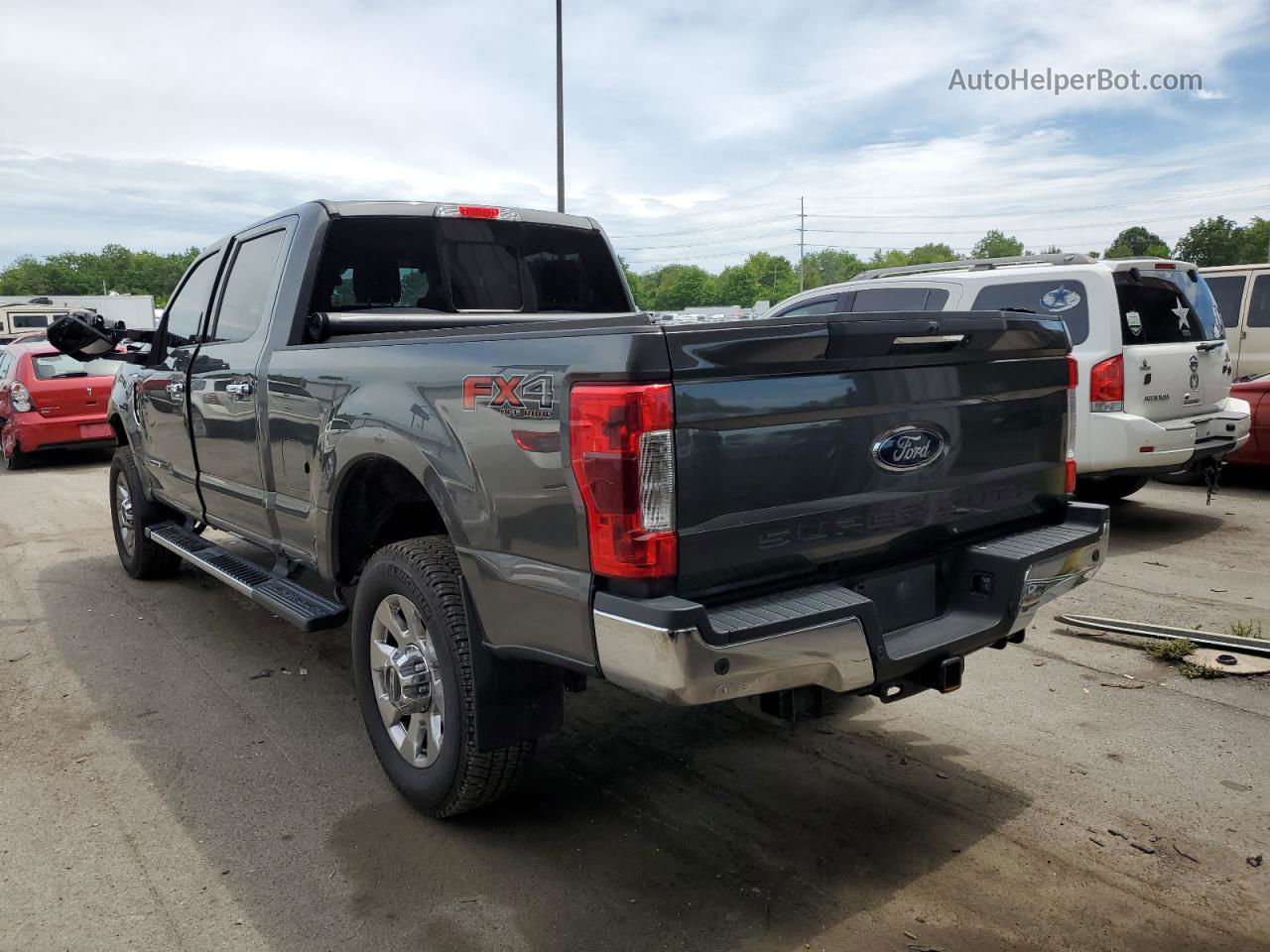 2019 Ford F350 Super Duty Gray vin: 1FT8W3BT9KEC04988