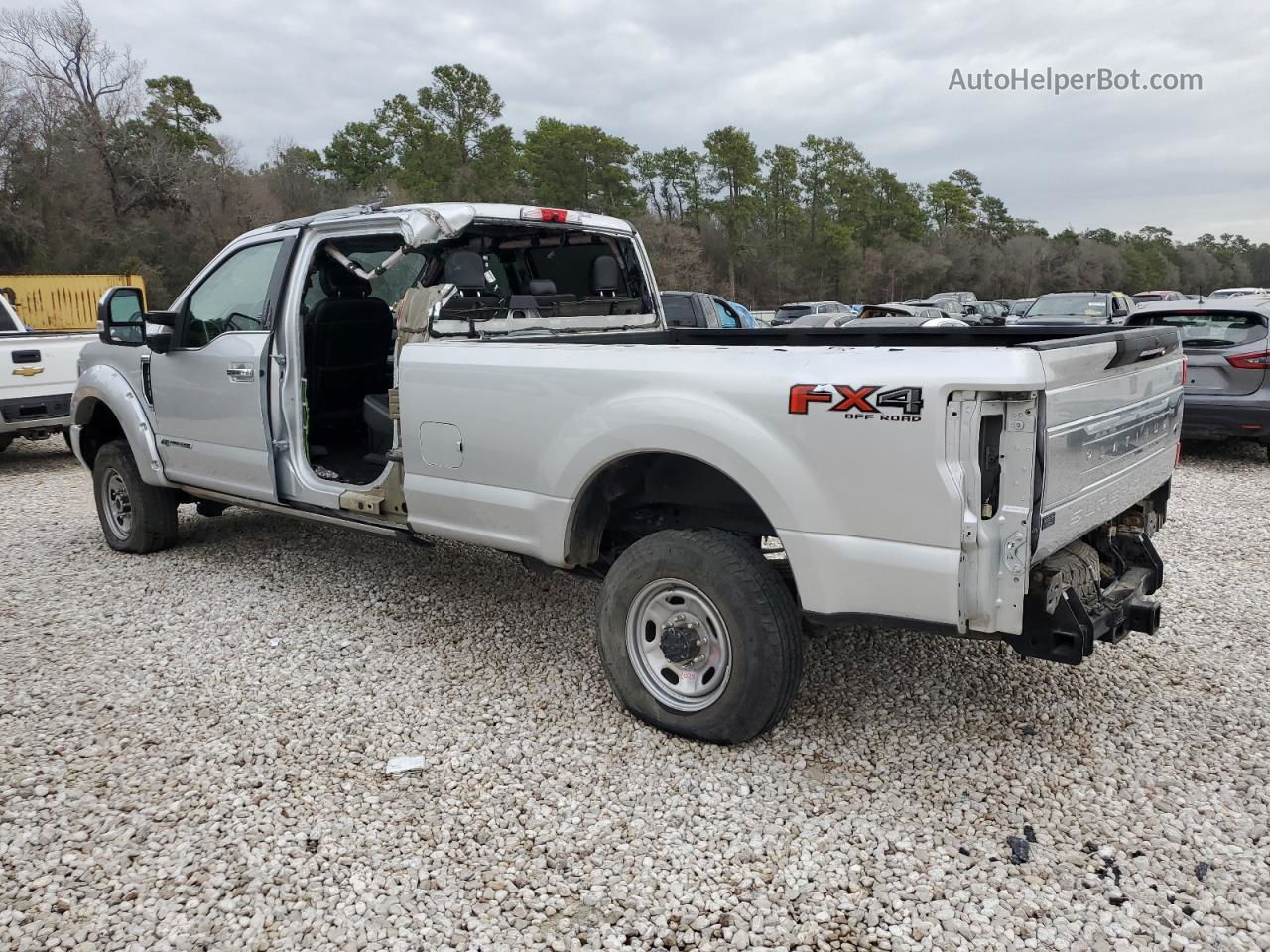 2019 Ford F350 Super Duty Серебряный vin: 1FT8W3BT9KEE01420