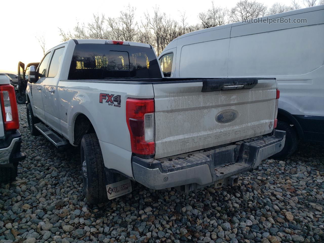 2019 Ford F350 Super Duty White vin: 1FT8W3BT9KEF31066