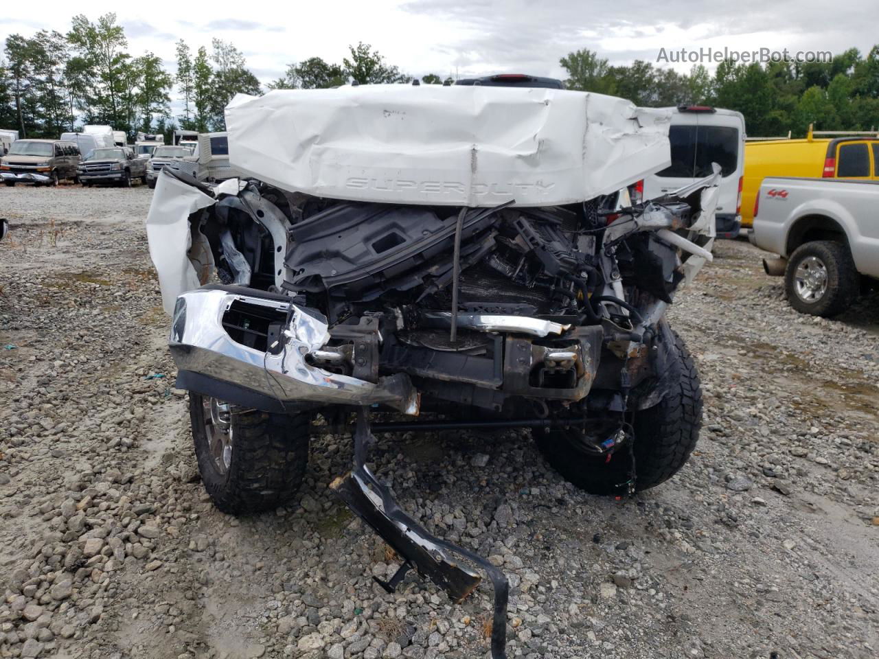 2020 Ford F350 Super Duty White vin: 1FT8W3BT9LEC08976