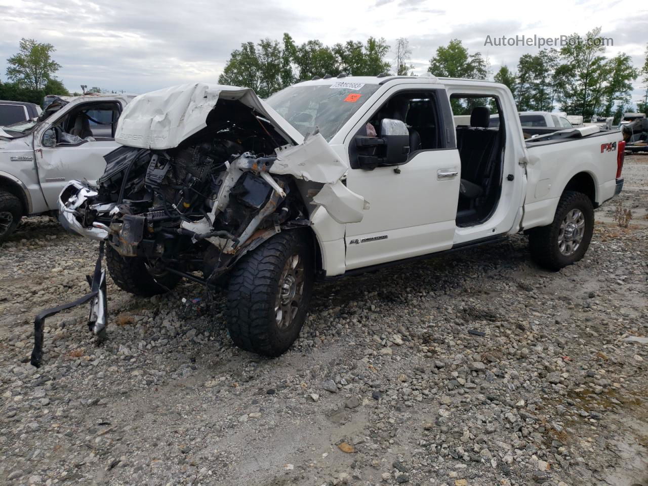 2020 Ford F350 Super Duty White vin: 1FT8W3BT9LEC08976