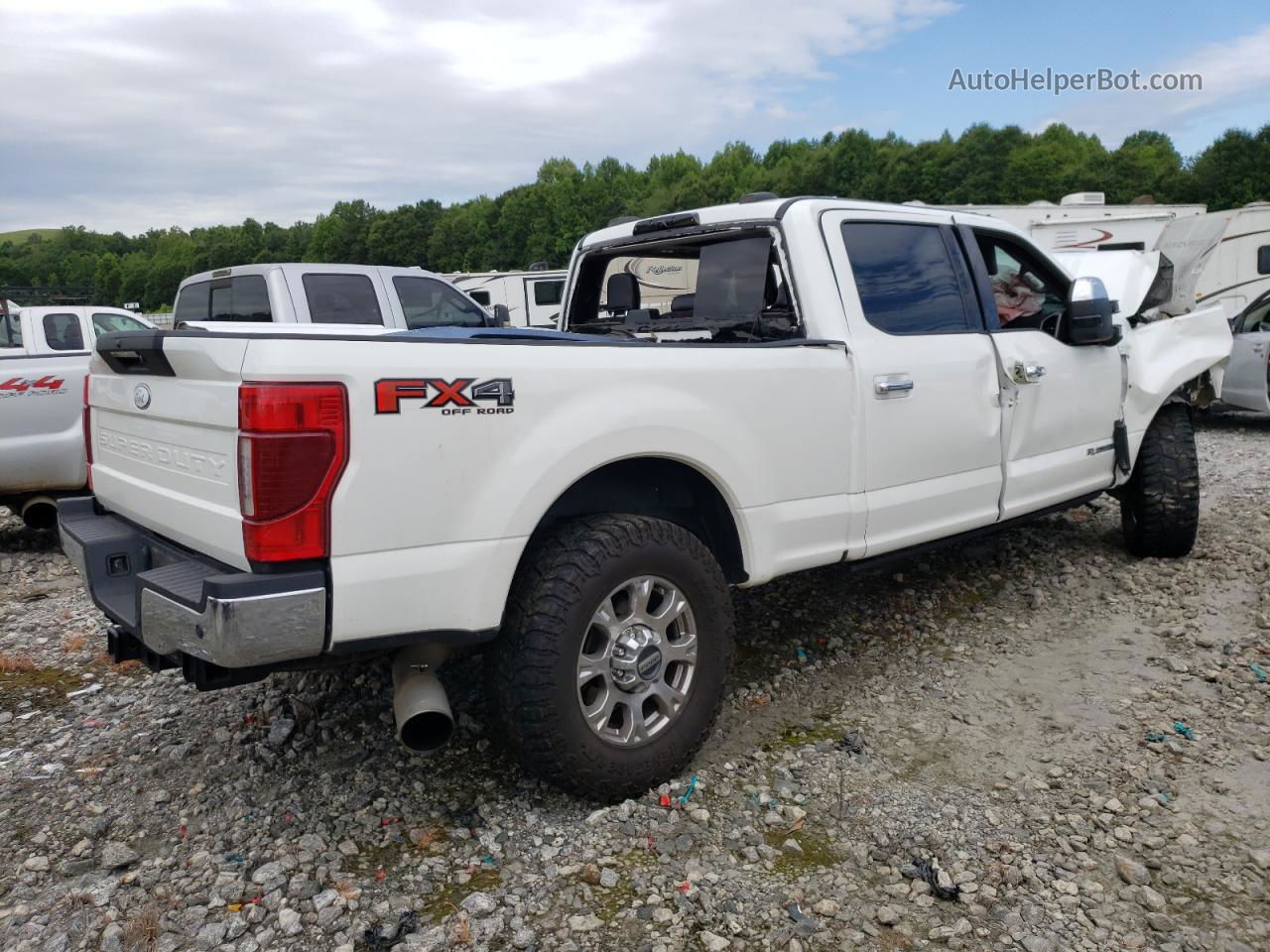 2020 Ford F350 Super Duty Белый vin: 1FT8W3BT9LEC08976