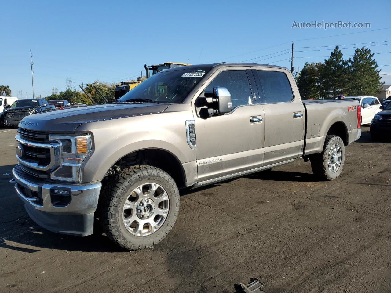 2020 Ford F350 Super Duty Brown vin: 1FT8W3BT9LEC29097