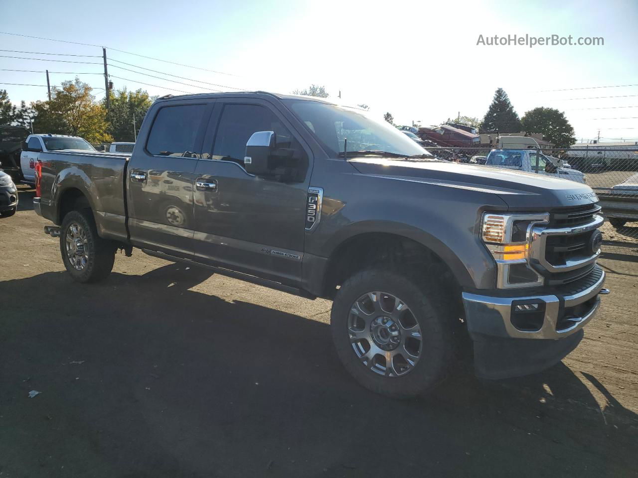 2020 Ford F350 Super Duty Brown vin: 1FT8W3BT9LEC29097