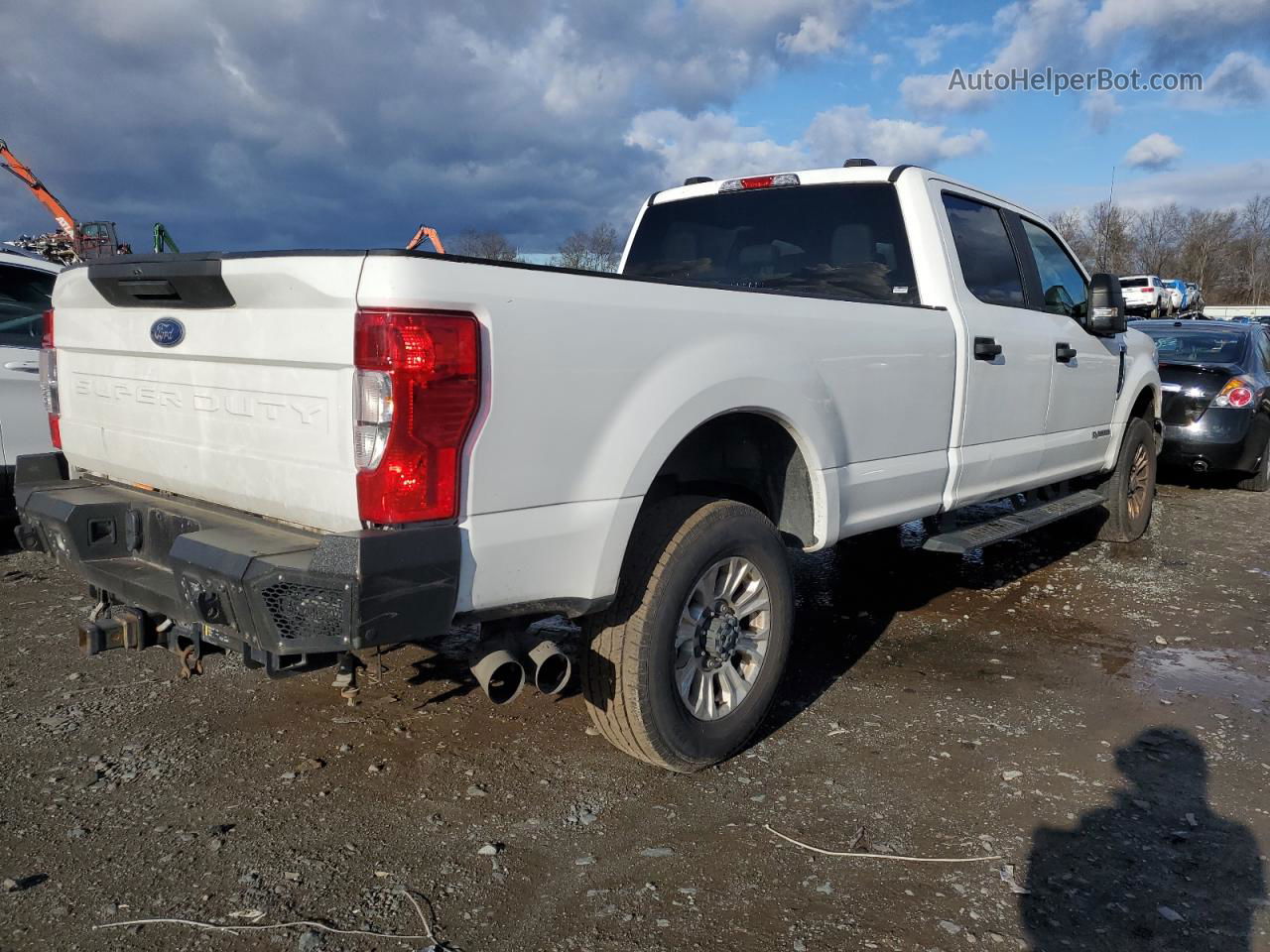 2020 Ford F350 Super Duty Белый vin: 1FT8W3BT9LED56724